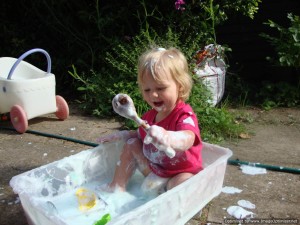sparkly soap mud