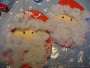cotton wool santa's beard