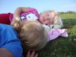 teaching The Girls how to be sisters