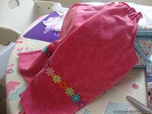 small pillowcase dress with trim