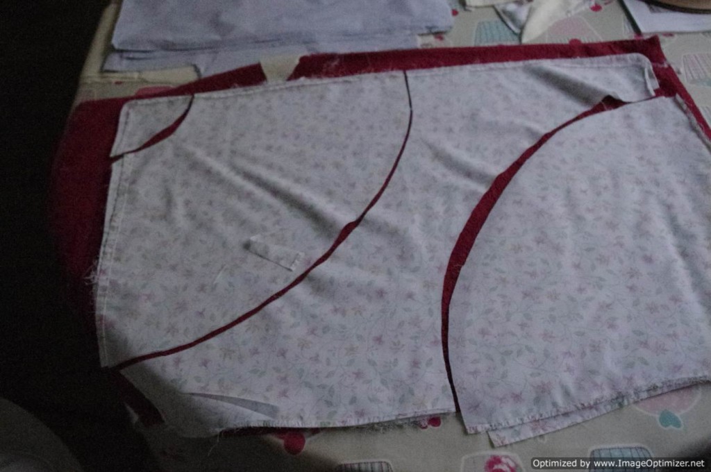 how to make a circle skirt from a pillowcase