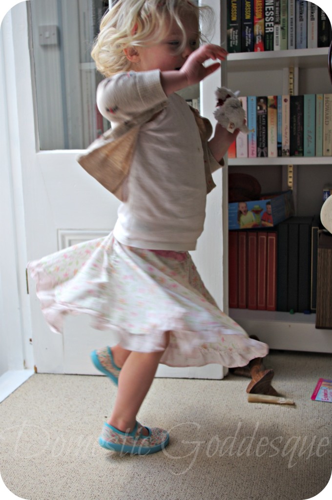 pillowcase skirt twirling