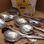 painted spoon plant markers