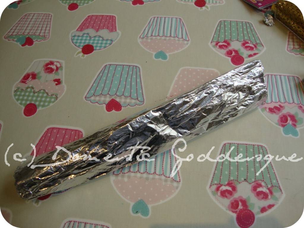 apply foil cover in foil