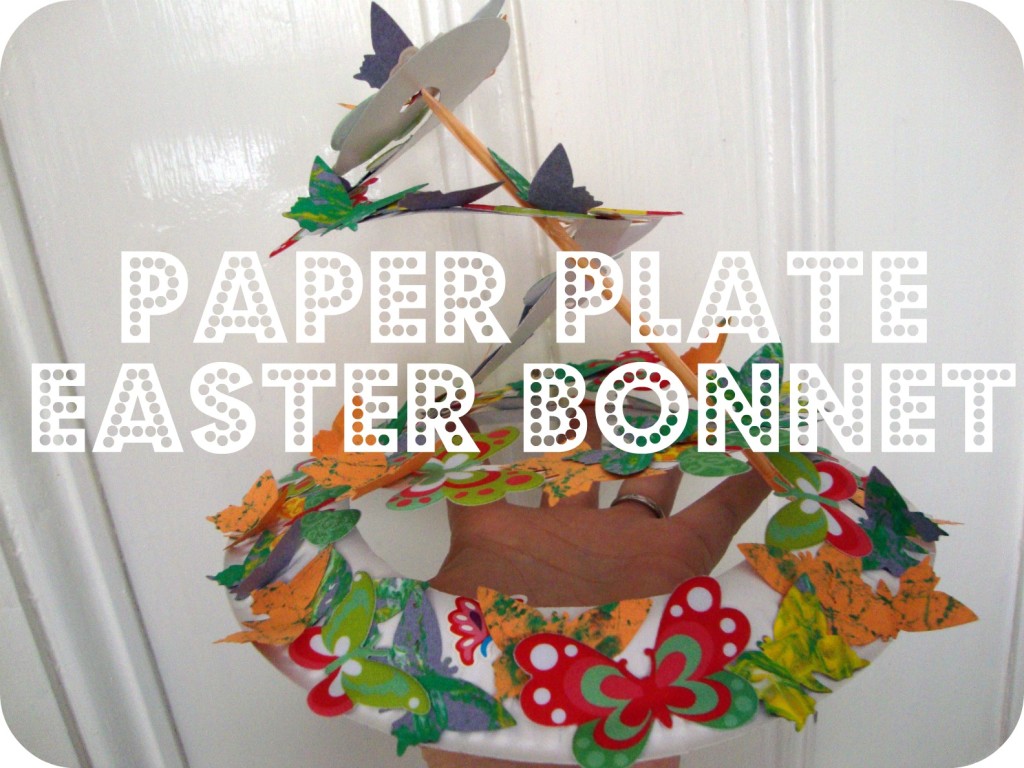 Paper Plate Easter Bonnet