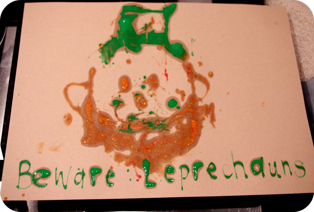 St Patrick's Day Leprechaun