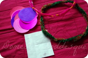 floral headdress