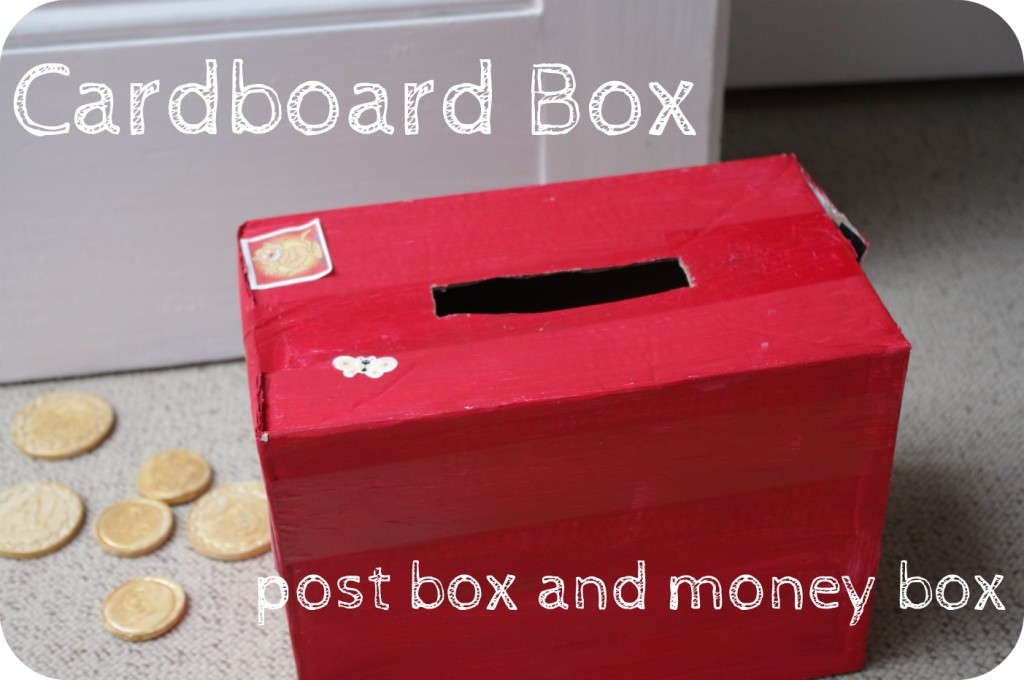 cardboard box post box