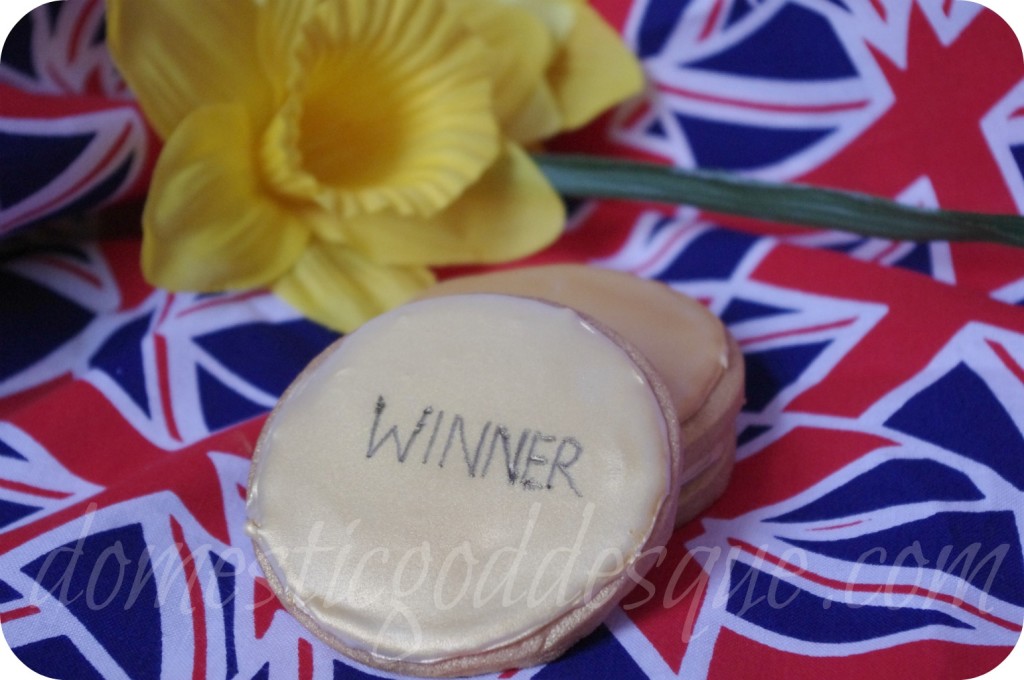 Gold Medal Winner Olympic Biscuits Cookies