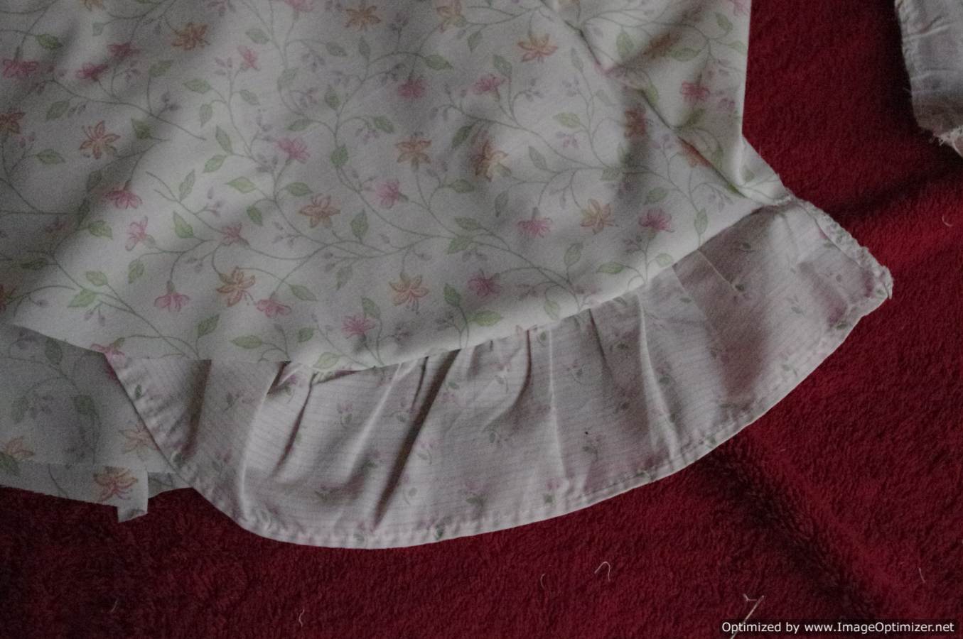Upcycled Pillowcase Skirt - Domestic Goddesque