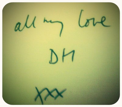 all my love DH