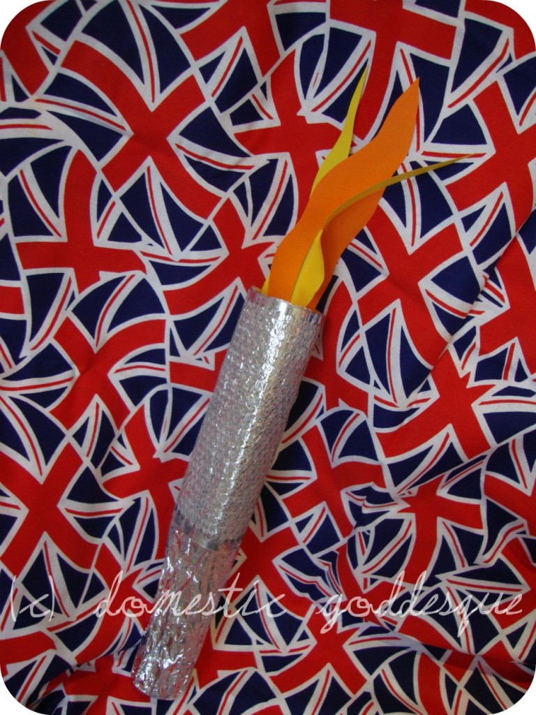easy home made Olympic Torch