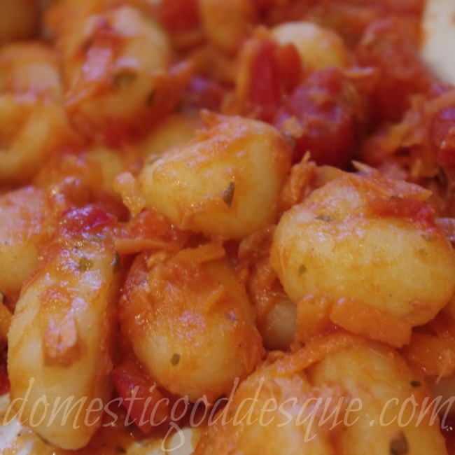 salmon gnocchi