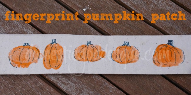 how to make fingerprint pumpkins