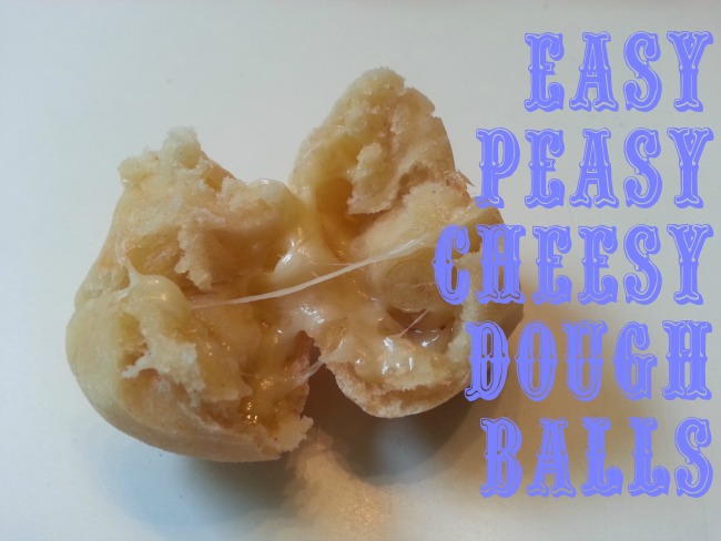 easy peasy cheesy dough balls