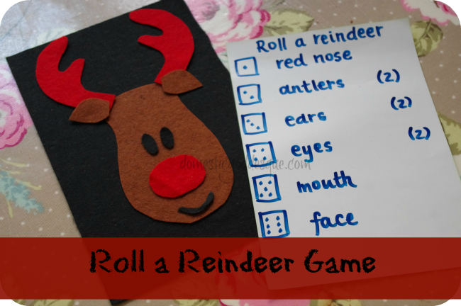 roll a reindeer game