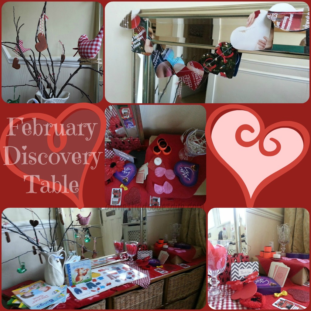February Heart Discovery Table