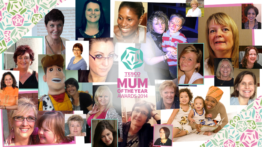 Tesco Mum of the Year 2014 Shortlist