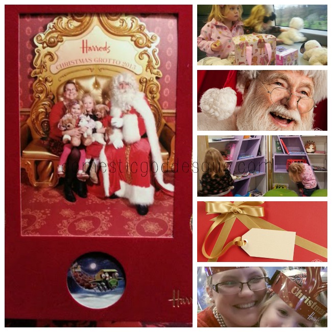 Harrods Santa Collage