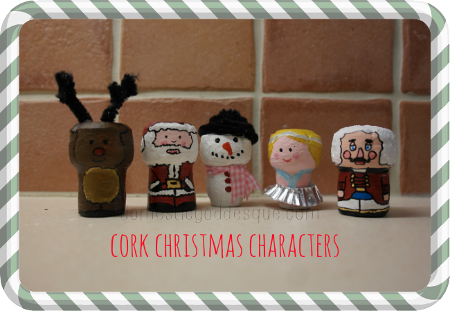 cork Christmas Characters