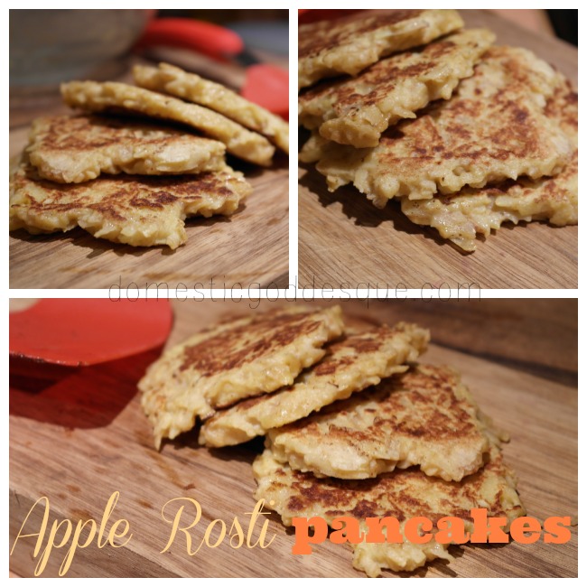 apple rosti pancakes