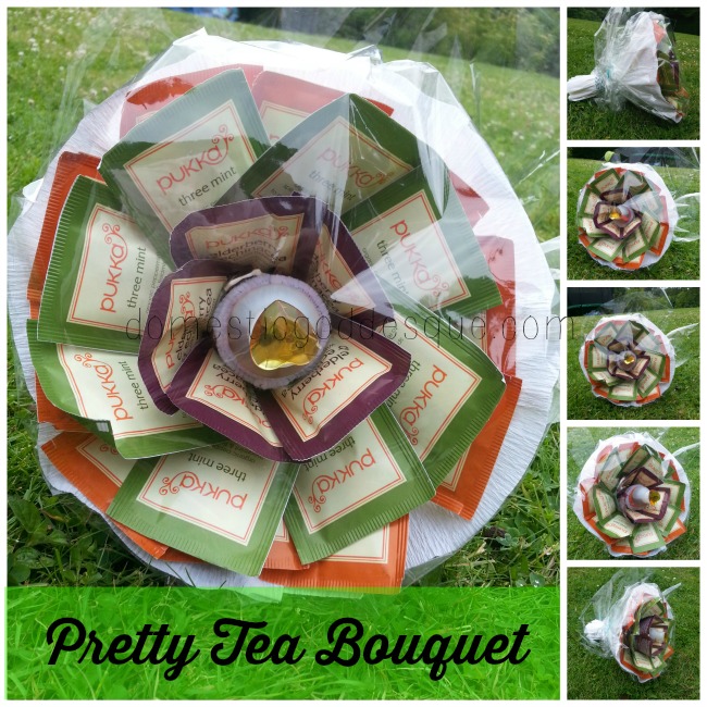 gift for teacher Pretty Tea Bouquet