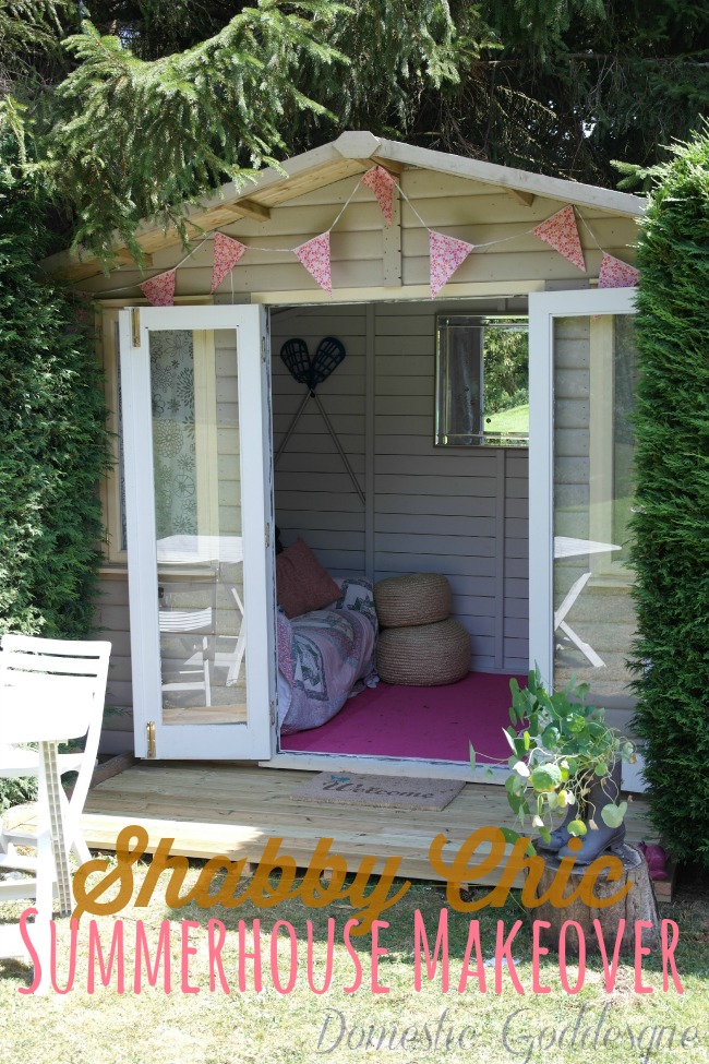Shabby Chic Girls Clubhouse Makeover