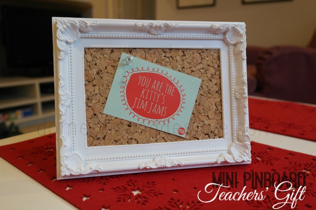 Mini Pinboard Teachers' Appreciation Gift