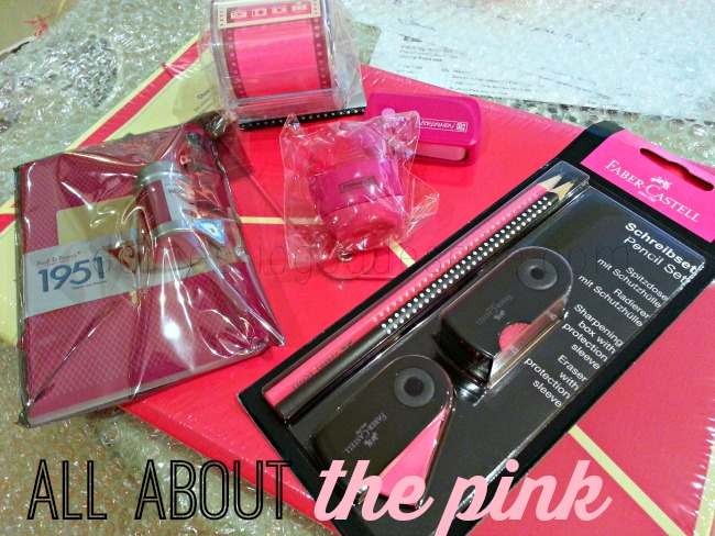 All about the pink Stationery review with Bureau Direct