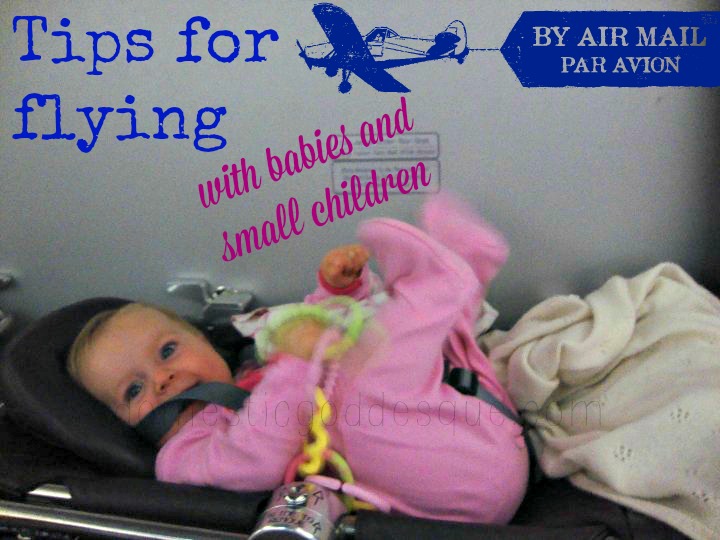 tips for flying with babies and small children