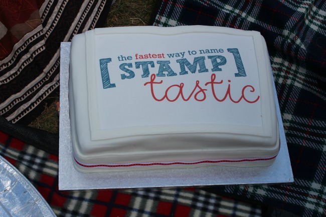 Stamptastic Cake Kew Gardens picnic